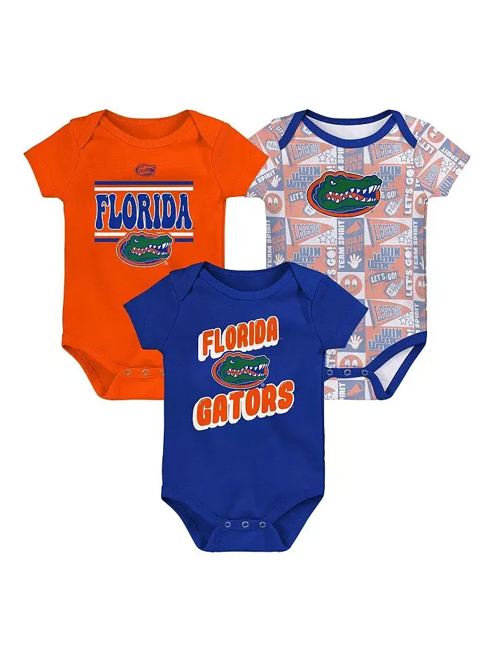 Боди для мальчиков и девочек Florida Gators Sunday Comics, комплект из 3 штук Outerstuff