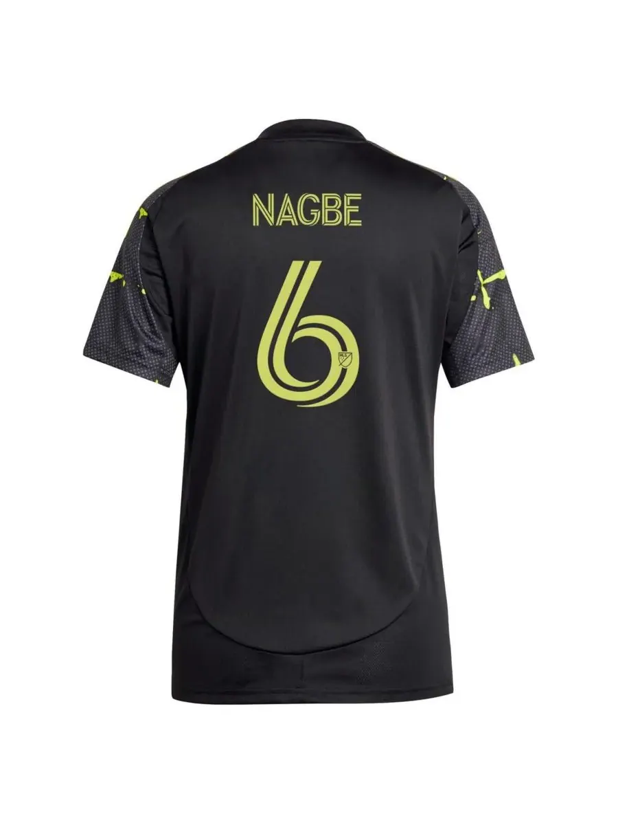 Adidas Женская черная футболка Darlington Nagbe Columbus Crew 2025 The Goosebumps Kit Replica — изображение 2 из 3, черный