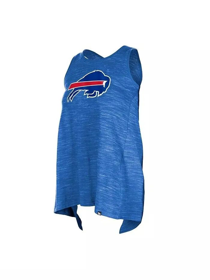 Женская майка Royal Buffalo Bills размера плюс Space Dye Active New Era — изображение 3 из 3