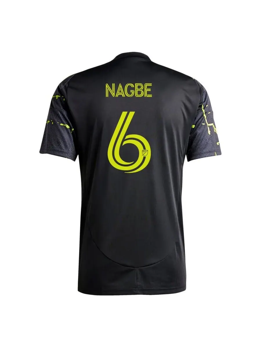 Adidas Мужская черная футболка Darlington Nagbe Columbus Crew 2025 The Goosebumps Kit (реплика) — изображение 3 из 3, черный