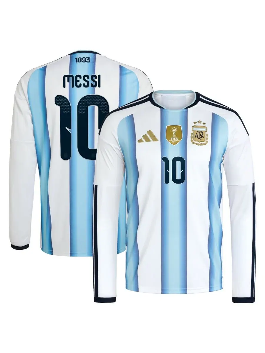 Футболка с длинным рукавом Argentina National Team 2026 Home Replica adidas