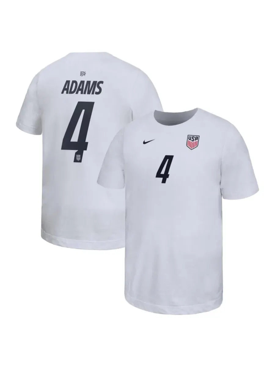 Футболка с именем и номером Tyler Adams Nike