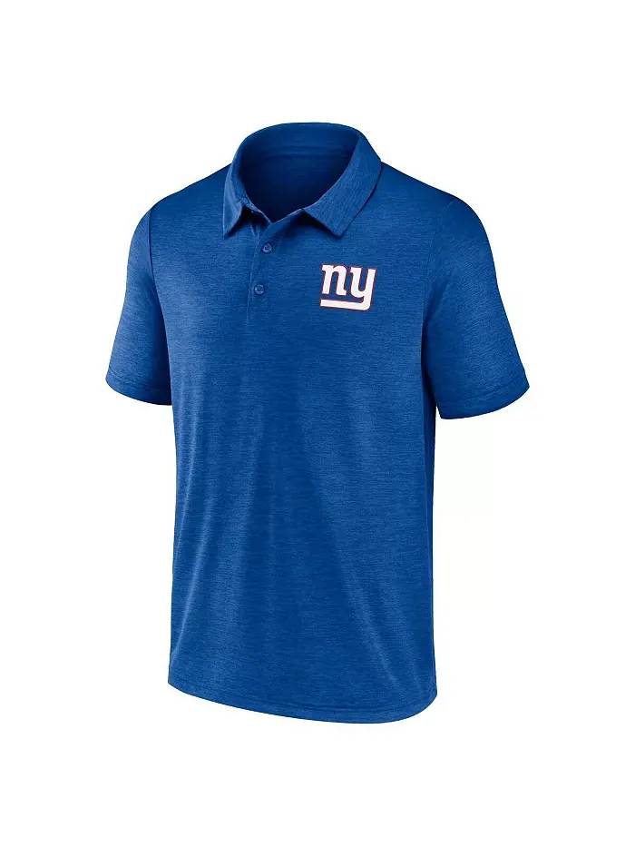 Мужская поло Royal New York Giants Making Waves Fanatics — изображение 2 из 3