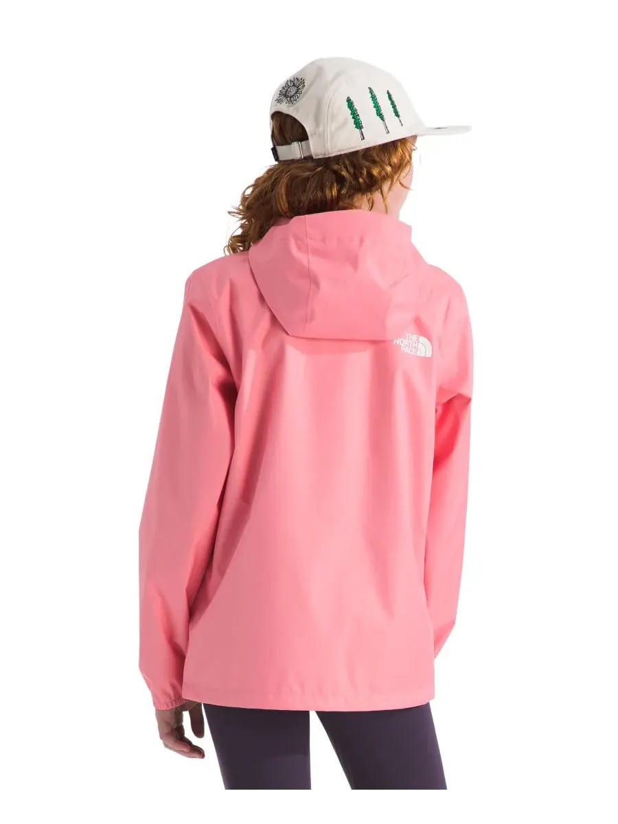 Дождевая куртка на молнии для мальчиков и девочек 7-16 лет The North Face, Coral Crush — изображение 4 из 7
