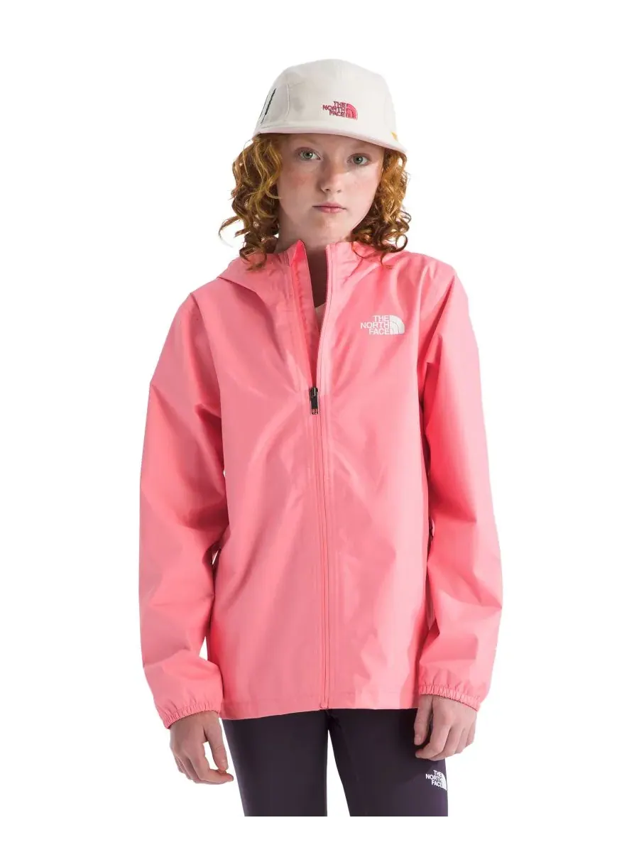 Дождевая куртка на молнии для мальчиков и девочек 7-16 лет The North Face, Coral Crush — изображение 5 из 7