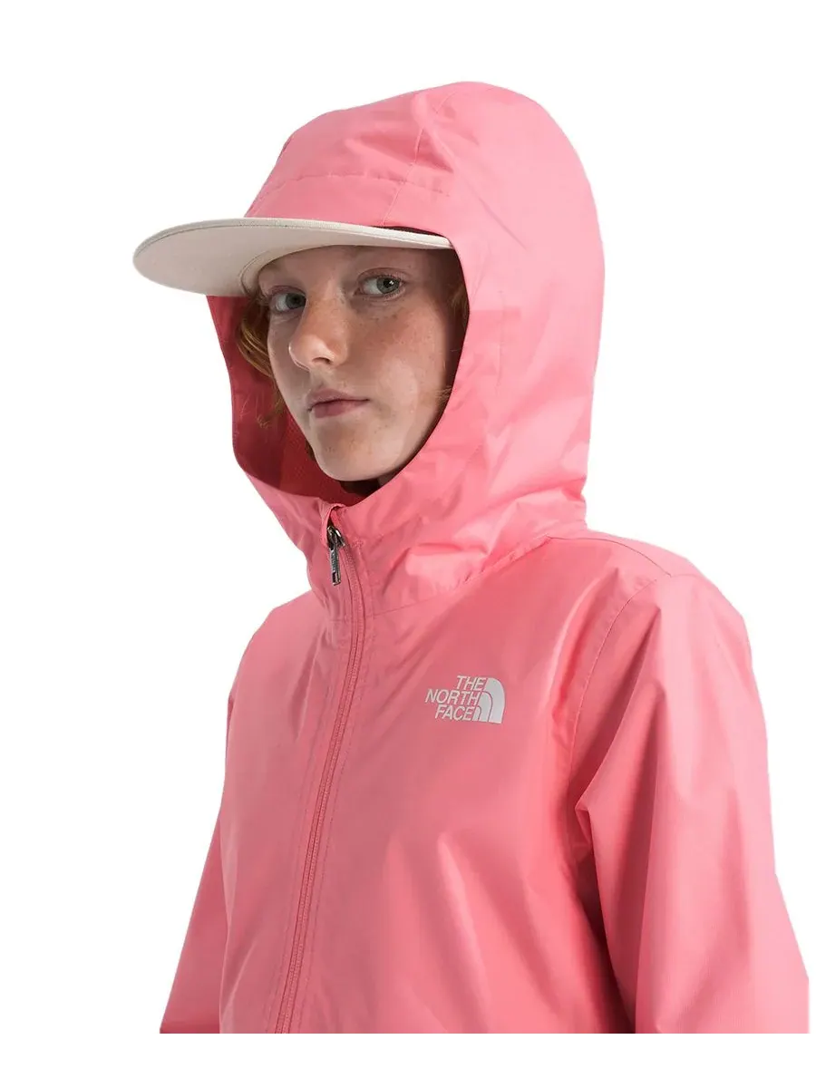 Дождевая куртка на молнии для мальчиков и девочек 7-16 лет The North Face, Coral Crush — изображение 7 из 7