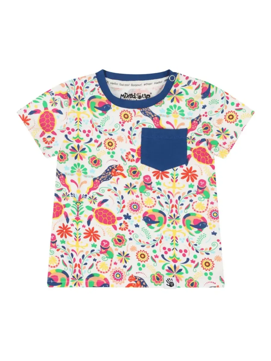 Комплект Baby Suave: футболка и шорты-блумер Mixed Up Clothing, Animal Arabesque — изображение 5 из 6