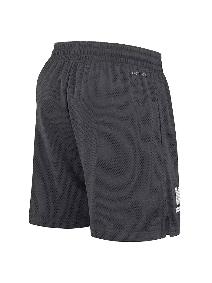 Мужские шорты Michigan State Spartans 2024 Sideline Mesh цвета антрацит Nike — изображение 3 из 3