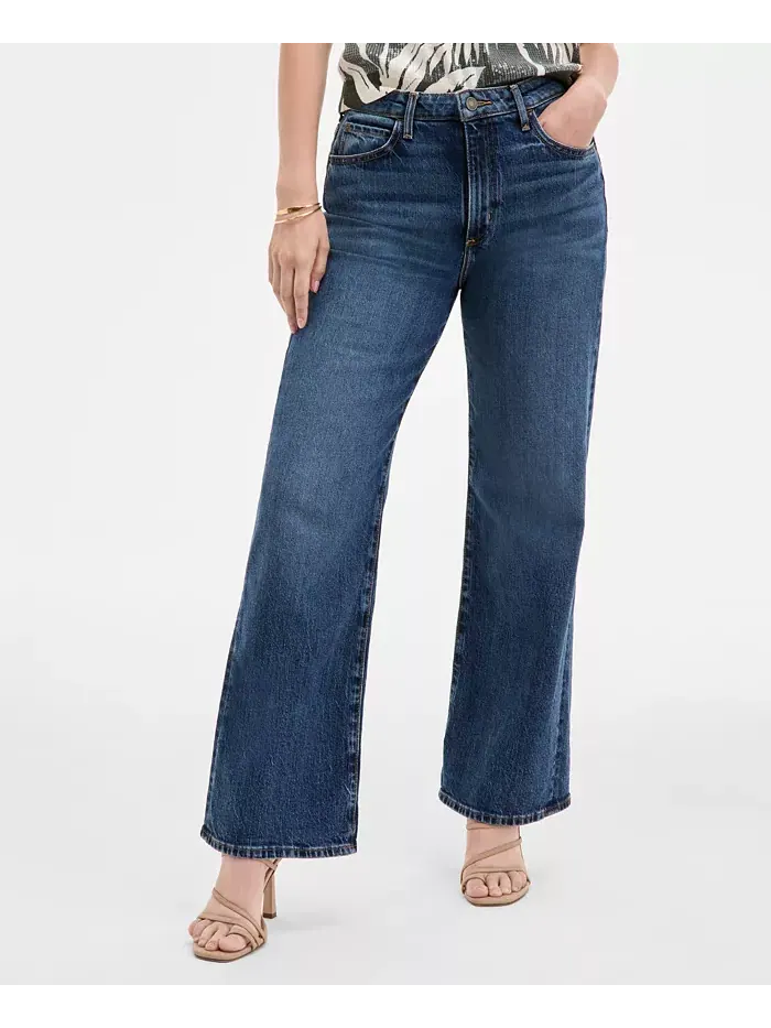 Женские джинсы с высокой талией и широкими штанинами GUESS — изображение 2 из 6