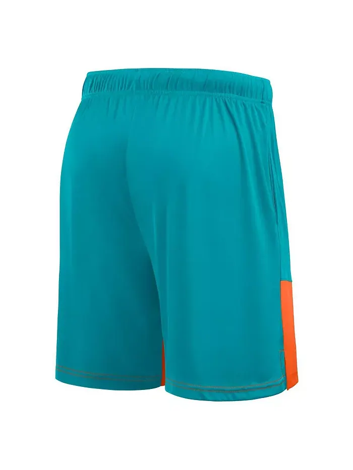 Мужские шорты Aqua Miami Dolphins Best of the Best Logo Athletic — изображение 2 из 3