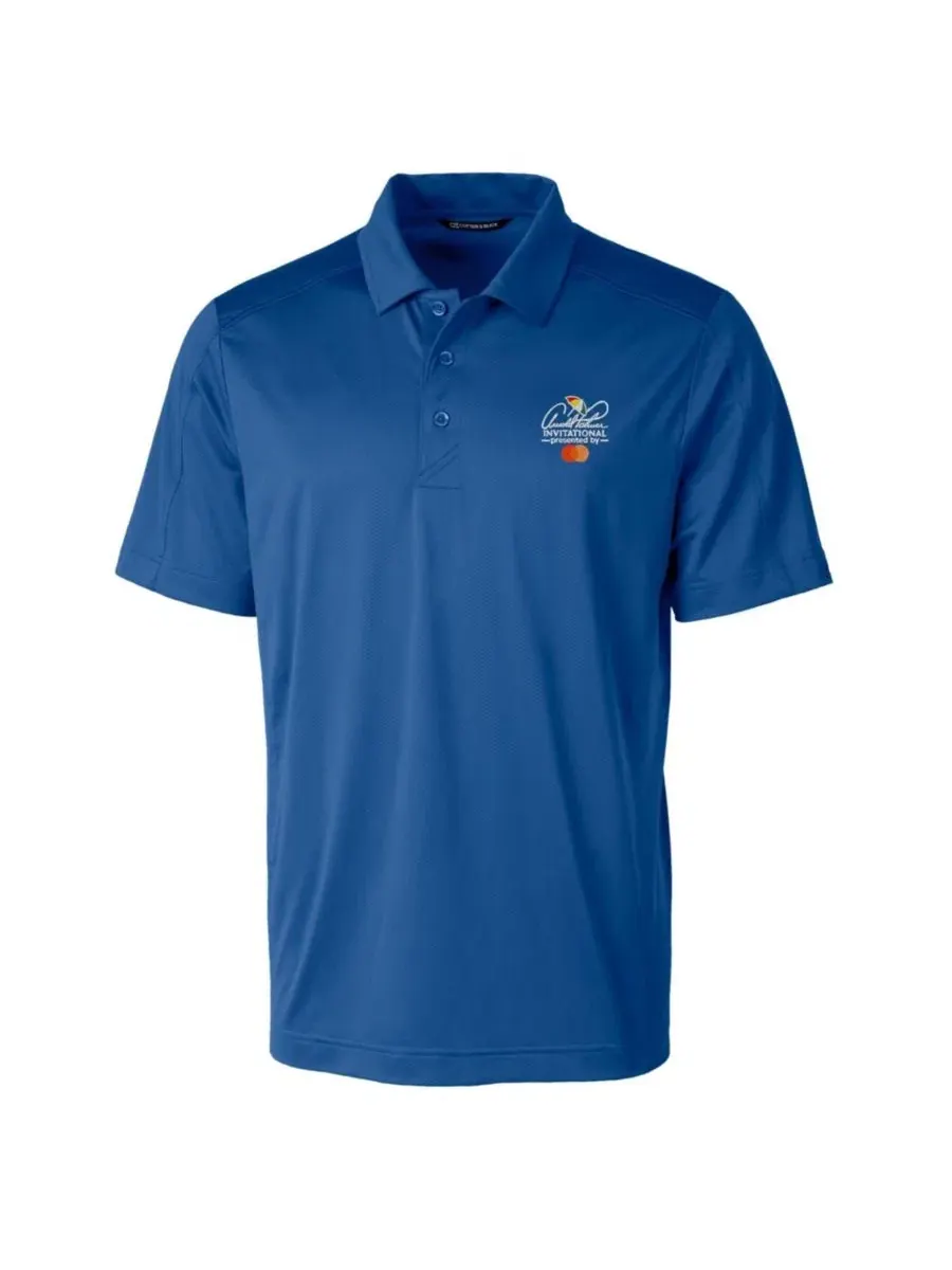 Поло Cutter & Buck Arnold Palmer Invitational Prospect Textured Stretch — изображение 2 из 3, синий