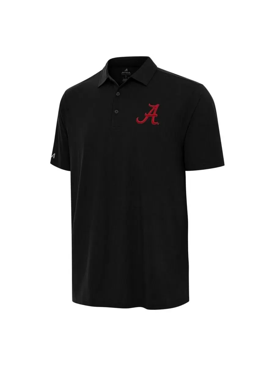 Мужское поло с принтом Alabama Crimson Tide Era Antigua