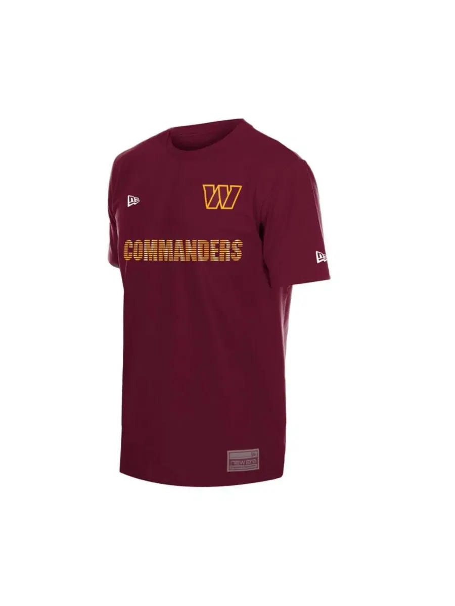 Футболка с длинным рукавом Washington Commanders Match New Era — изображение 4 из 5, бордовый