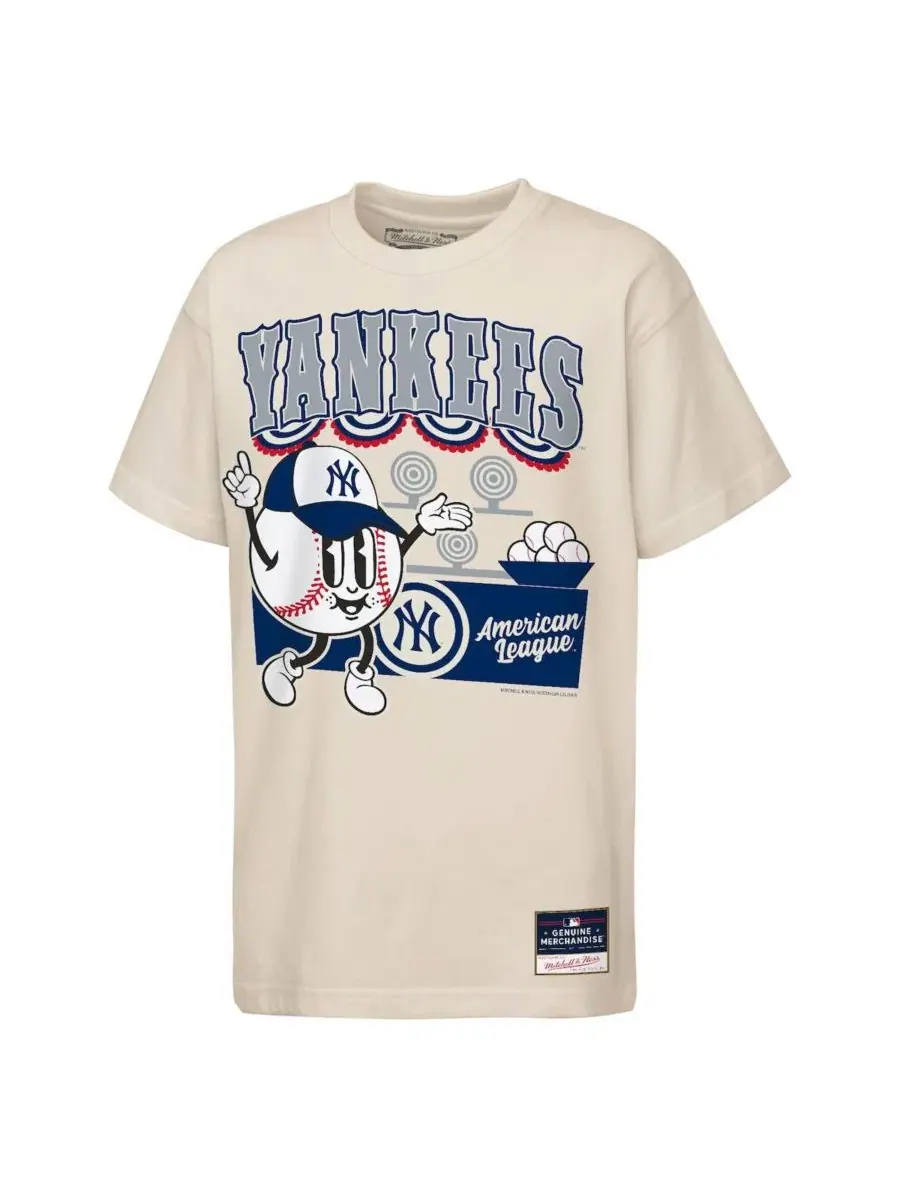 Футболка с принтом Step Back Up Mascot Mitchell & Ness