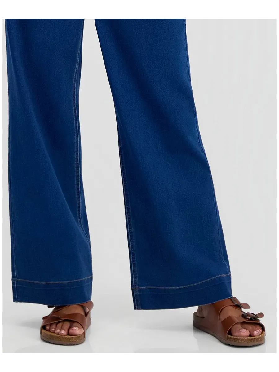 Джинсы с высокой посадкой Lexington Wide-Leg Patch Pocket, Phoenix Wash Jones New York — изображение 3 из 6