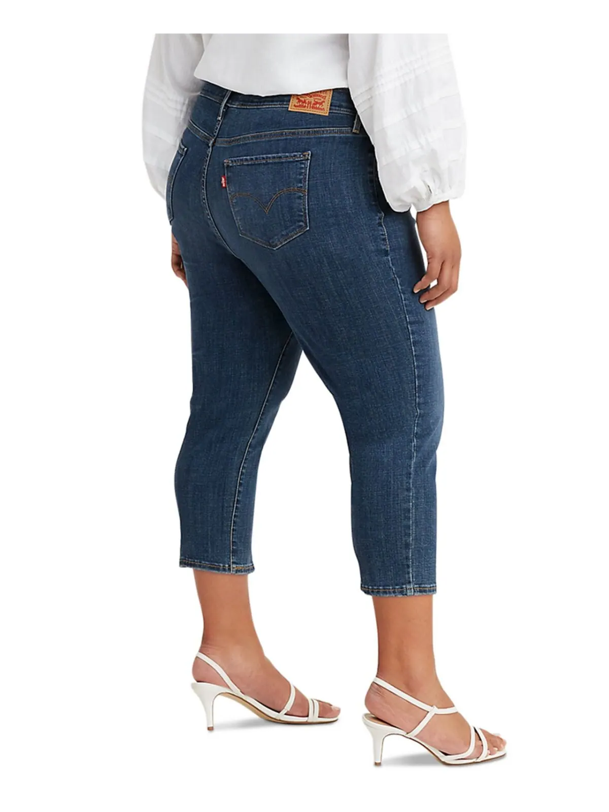 Модные джинсы-капри скинни большого размера 311 Levi's — изображение 4 из 5, мульти