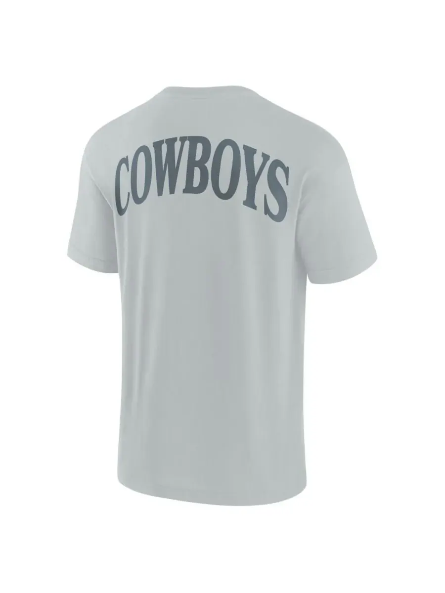 Fanatics Мужская и женская серая футболка Dallas Cowboys Elements Iconic — изображение 2 из 3, серый