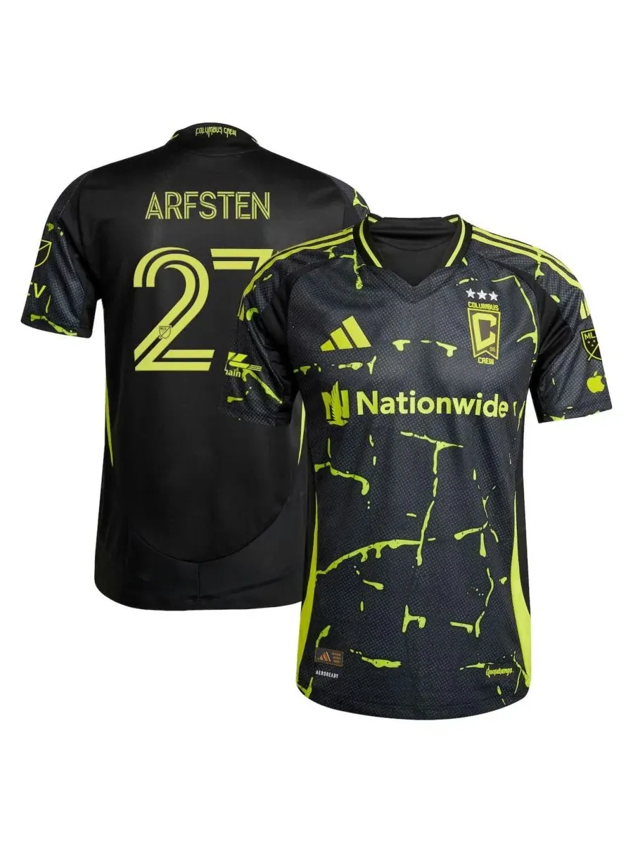 Футболка Maximilian Arfsten Columbus Crew 2025 The Goosebumps Kit On-Field Authentic Jersey adidas
