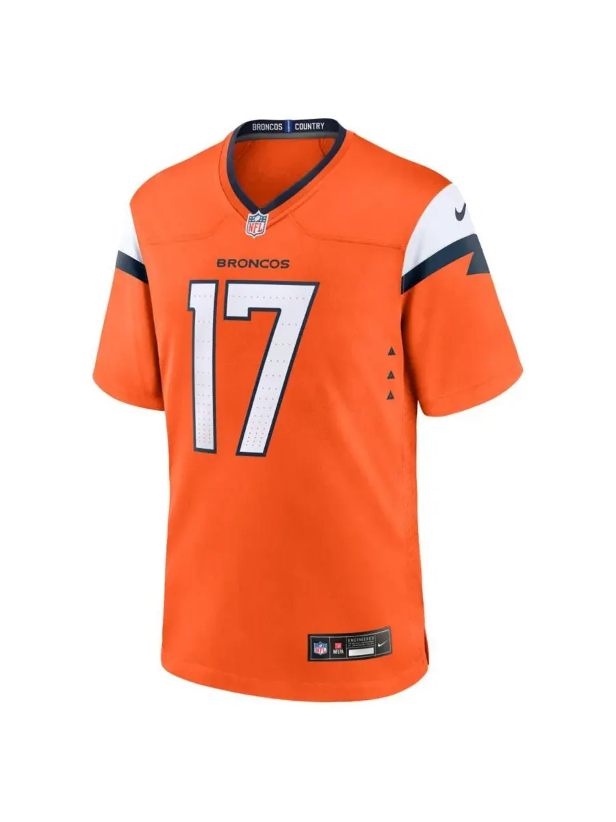 Футболка Nike Jaylen Waddle Orange Denver Broncos Game — изображение 2 из 5, оранжевый