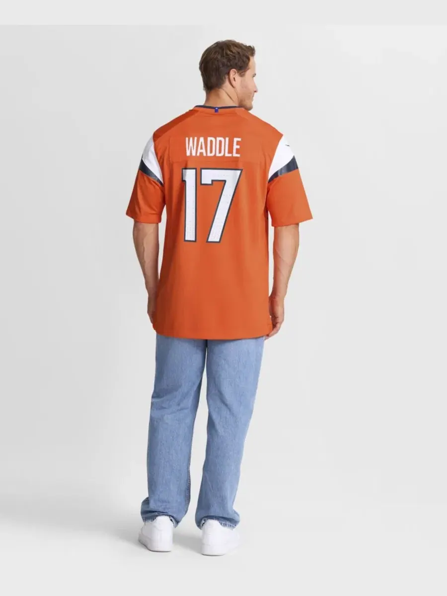 Футболка Nike Jaylen Waddle Orange Denver Broncos Game — изображение 4 из 5, оранжевый