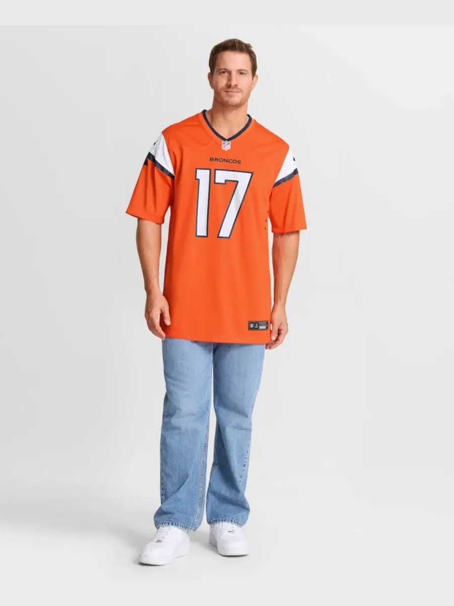 Футболка Nike Jaylen Waddle Orange Denver Broncos Game — изображение 5 из 5, оранжевый