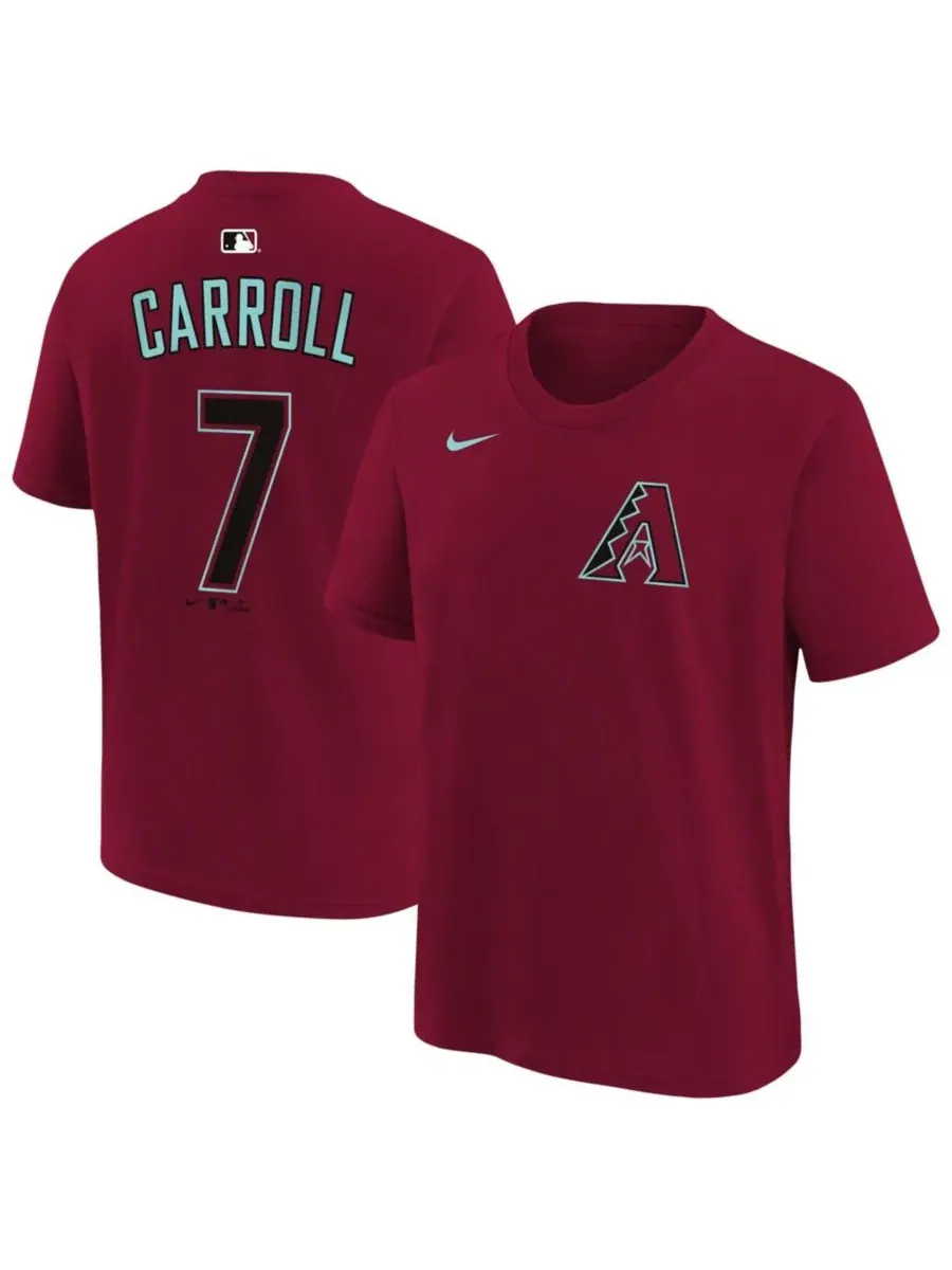 Футболка с длинным рукавом Corbin Carroll Red Nike