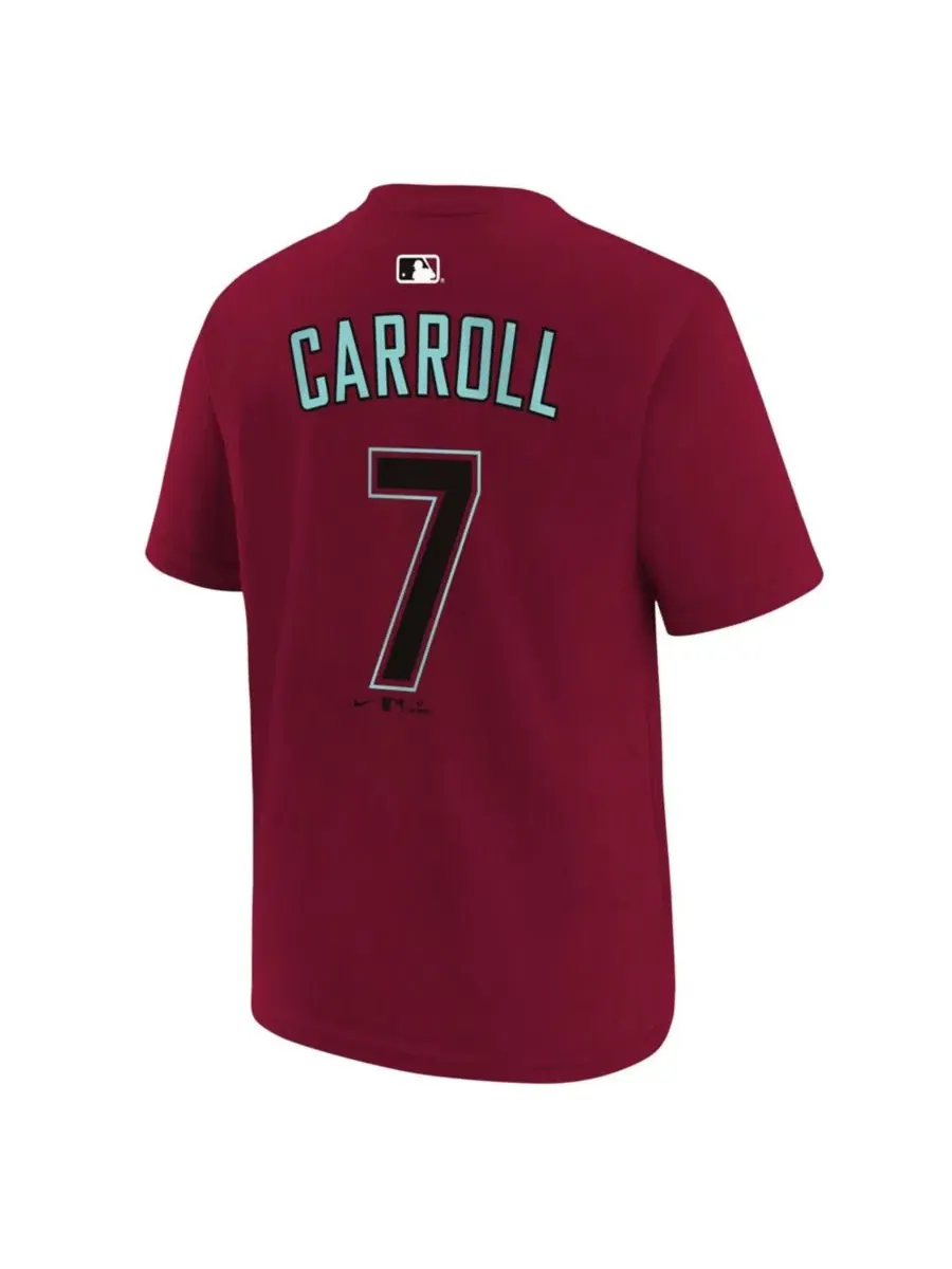 Футболка с длинным рукавом Corbin Carroll Red Nike — изображение 3 из 3, красный