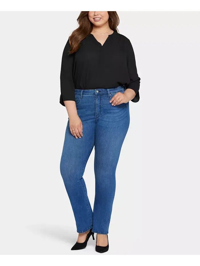 Джинсы-клеш Le Silhouette Slim Bootcut размера Plus NYDJ