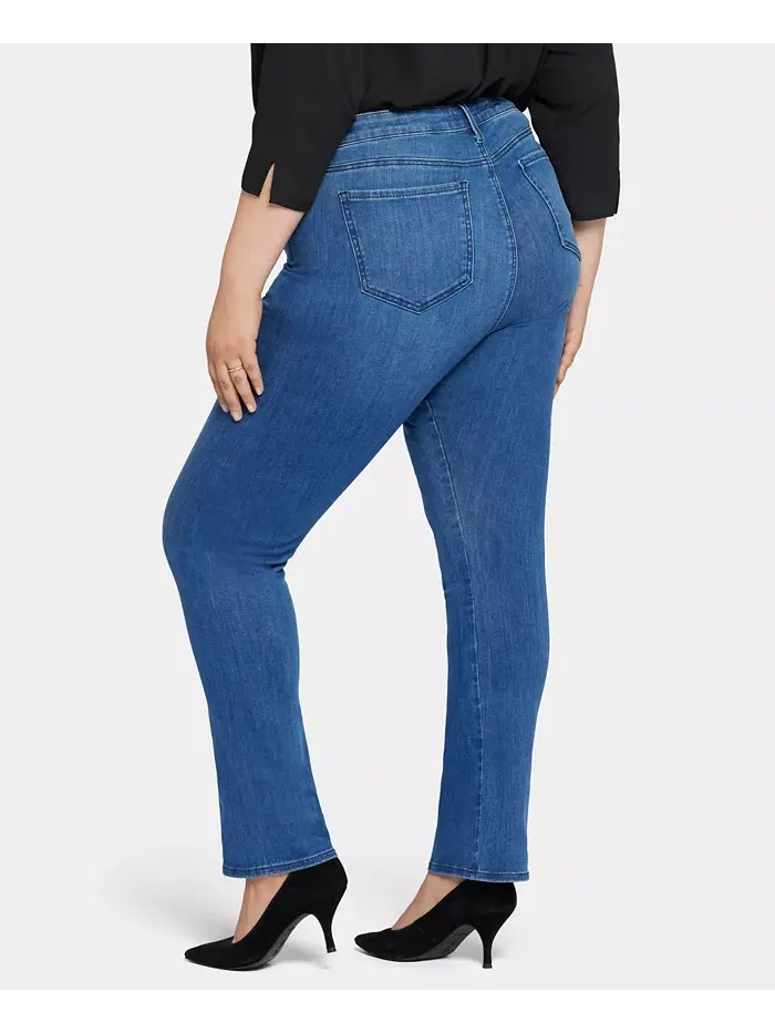 Джинсы-клеш Le Silhouette Slim Bootcut размера Plus NYDJ — изображение 2 из 4