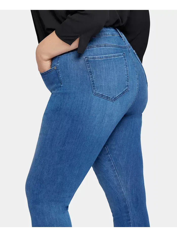 Джинсы-клеш Le Silhouette Slim Bootcut размера Plus NYDJ — изображение 3 из 4