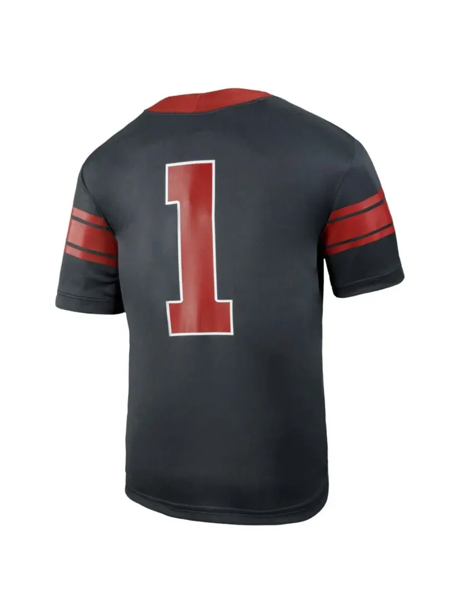 Футболка игровая Jordan Oklahoma Sooners Alternate — изображение 2 из 3, серый