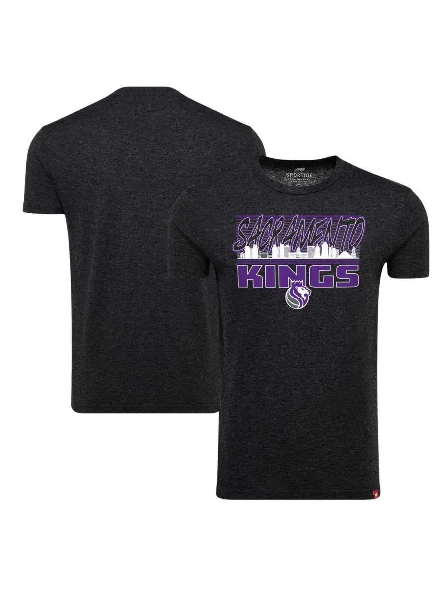 Футболка с принтом Sacramento Kings Comfy Super Soft Sportiqe