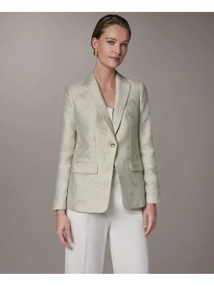 Жакет с острыми лацканами Donna Karan New York, Lt Butterc
