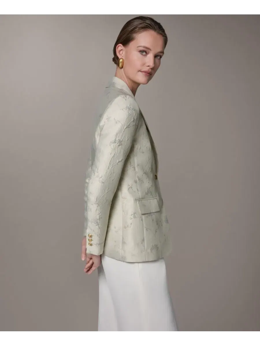 Жакет с острыми лацканами Donna Karan New York, Lt Butterc — изображение 3 из 8