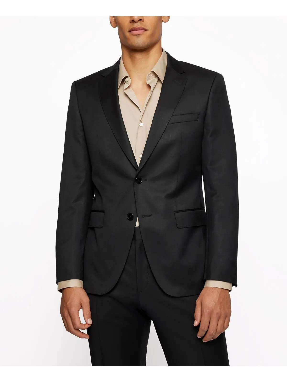 Мужской однобортный пиджак BOSS Hugo Boss