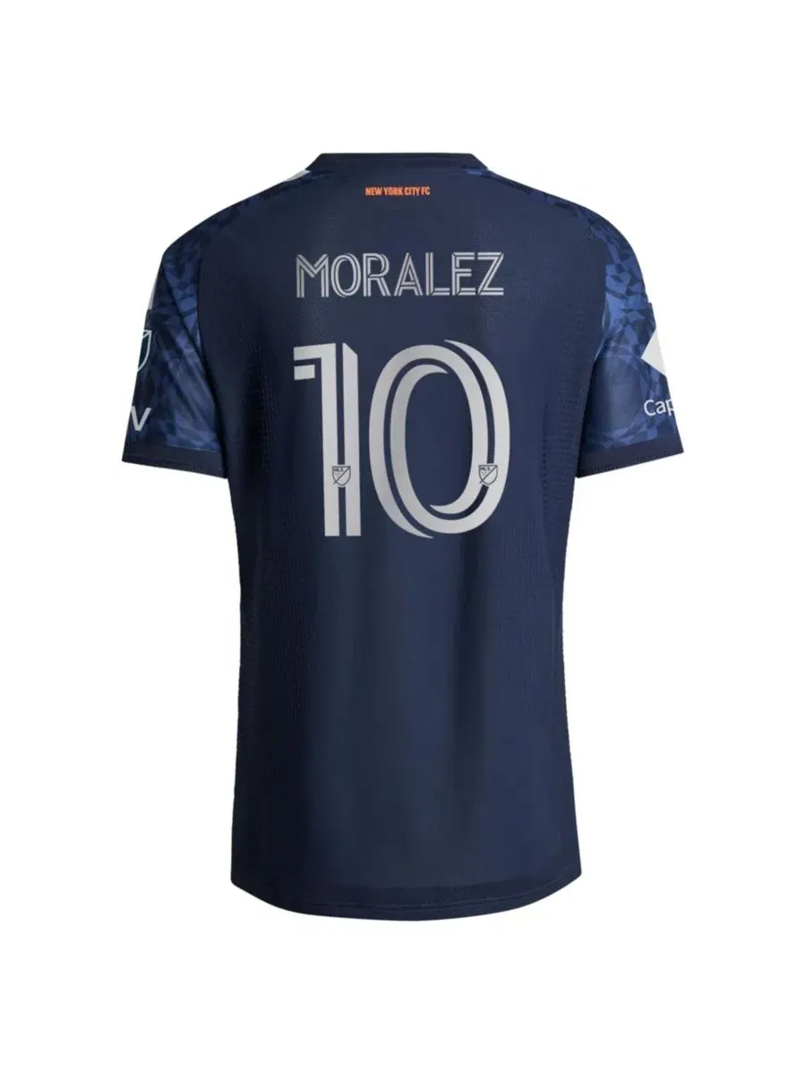 Футболка Maximiliano Moralez All Nations Kit adidas — изображение 2 из 3, синий