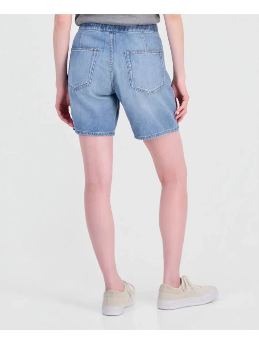 Джинсовые шорты с завязкой на талии Lucky Brand, Tie Breaker Wash — изображение 2 из 4