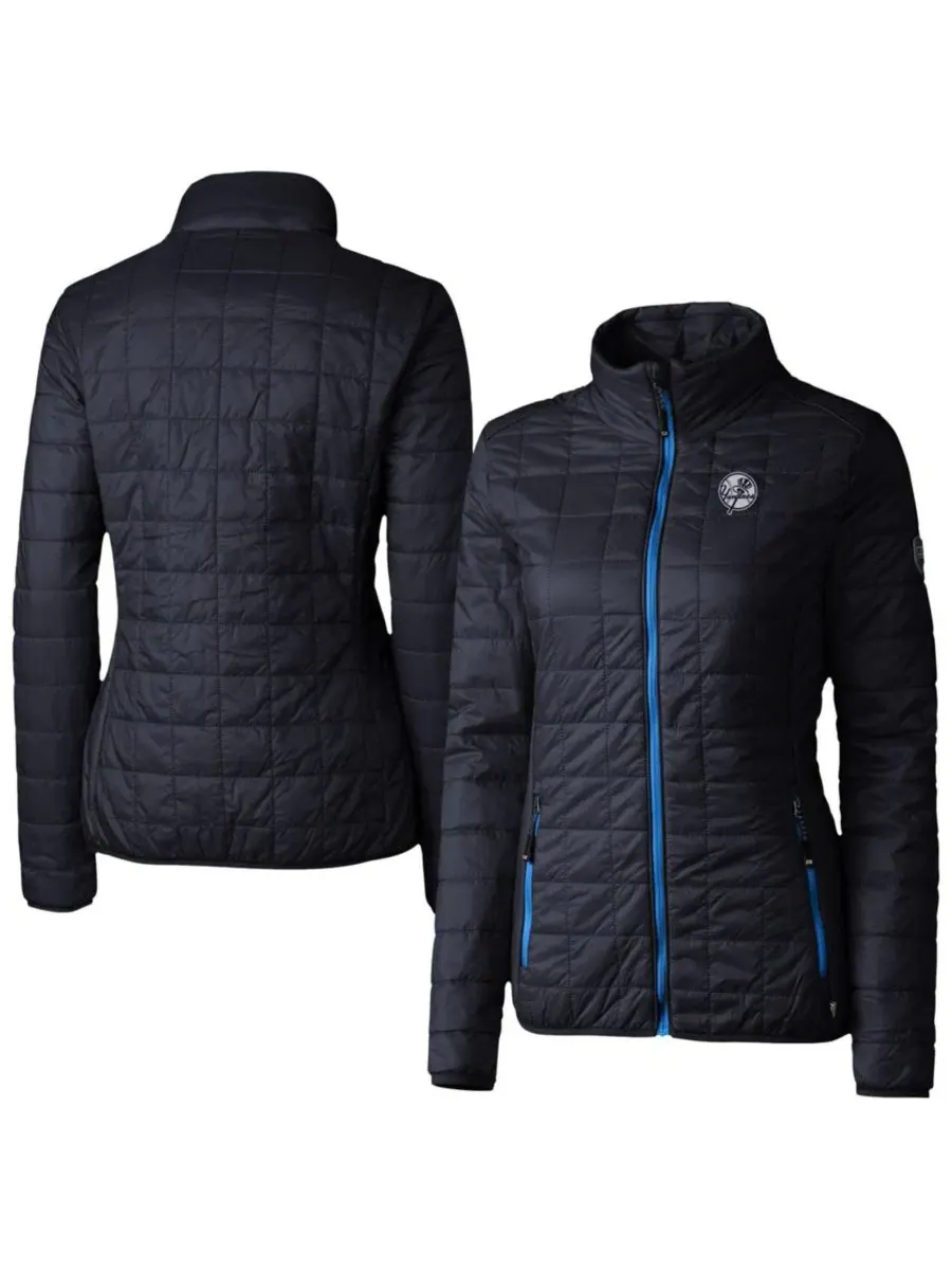 Женская куртка-пуховик с принтом New York Yankees Rainier PrimaLoft Eco Insulated Full-Zip Puffer