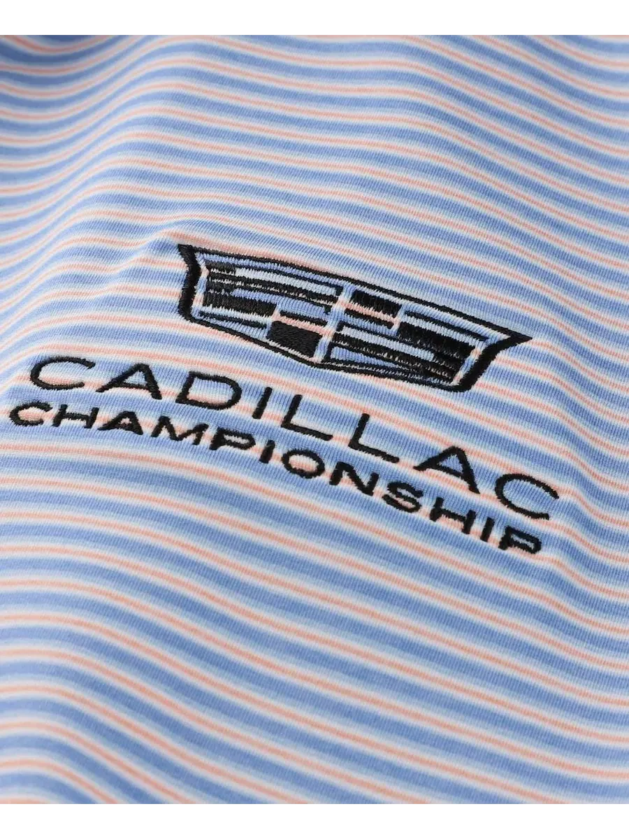 Поло с четырехсторонней растяжимостью Owens Peter Millar — изображение 3 из 5, синий