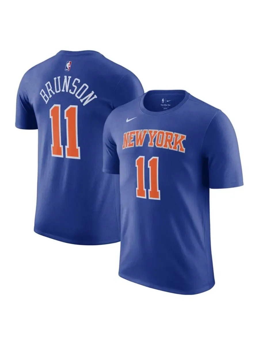 Футболка с длинным рукавом Jalen Brunson Name & Number Nike