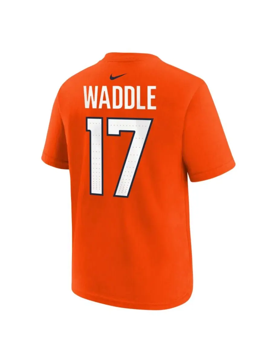 Футболка с именем и номером игрока Jaylen Waddle Nike — изображение 2 из 3, оранжевый