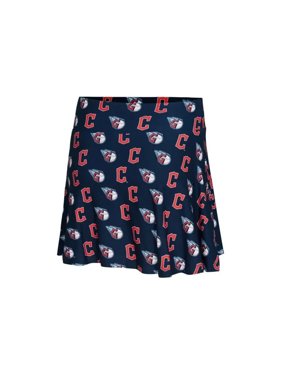 Concepts Sport Женский комплект из двух предметов: темно-синий трикотажный топ и юбка-шорты с — изображение 3 из 3