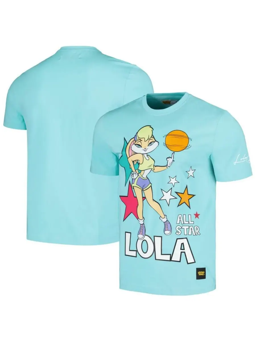 Freeze Max Мужская и женская мятная футболка Looney Tunes Lola All-Star
