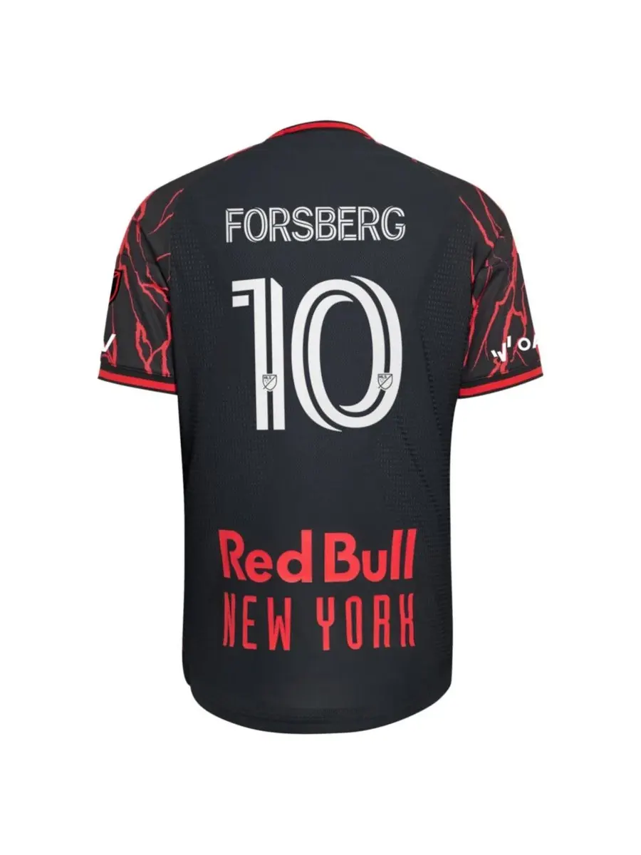 Футболка с коротким рукавом Emil Forsberg New York Red Bulls 2026 The Rooted Kit On-Field Authentic — изображение 2 из 3