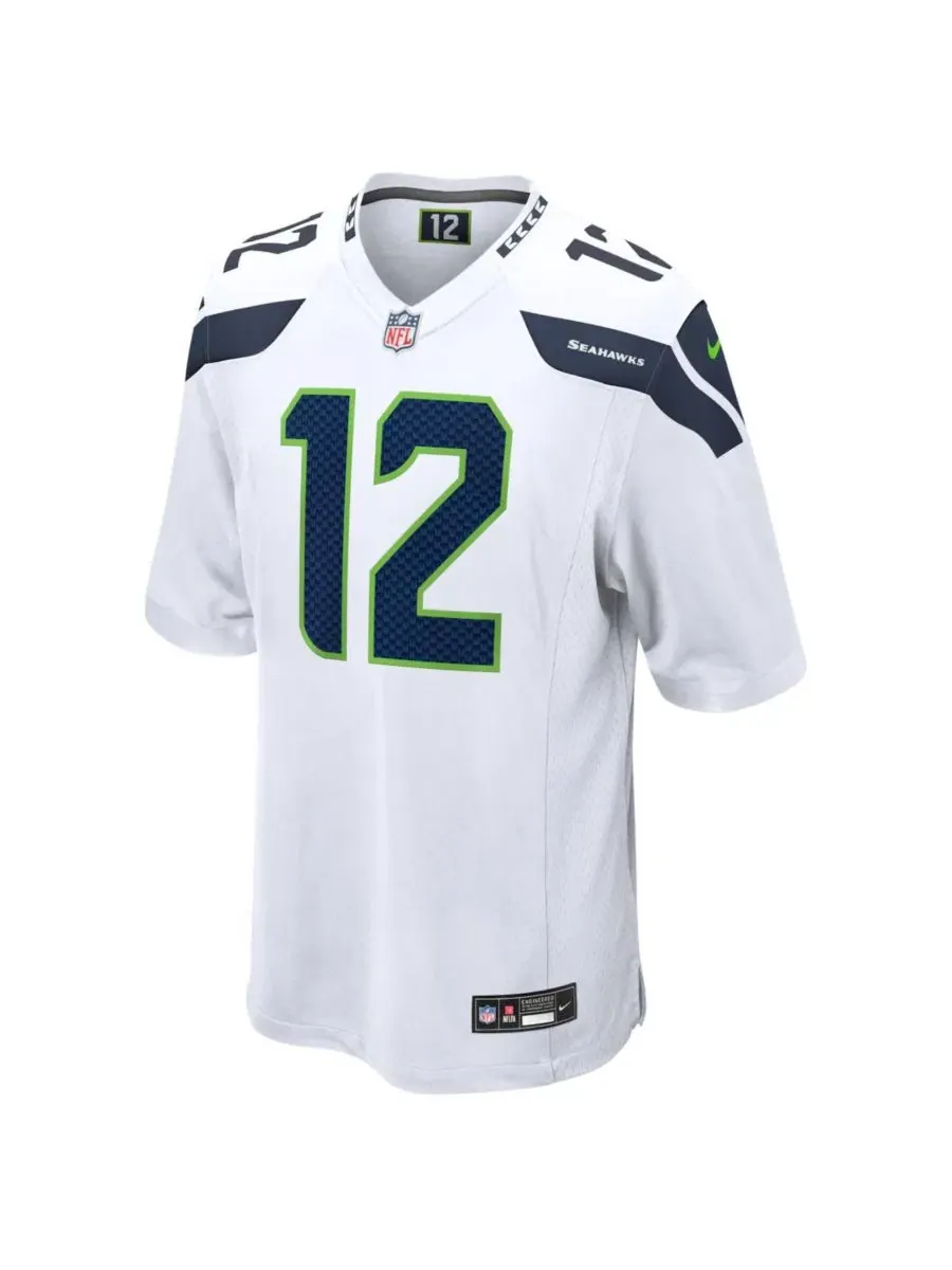 Футболка Nike Game для фанатов Seattle Seahawks — изображение 2 из 3, белый