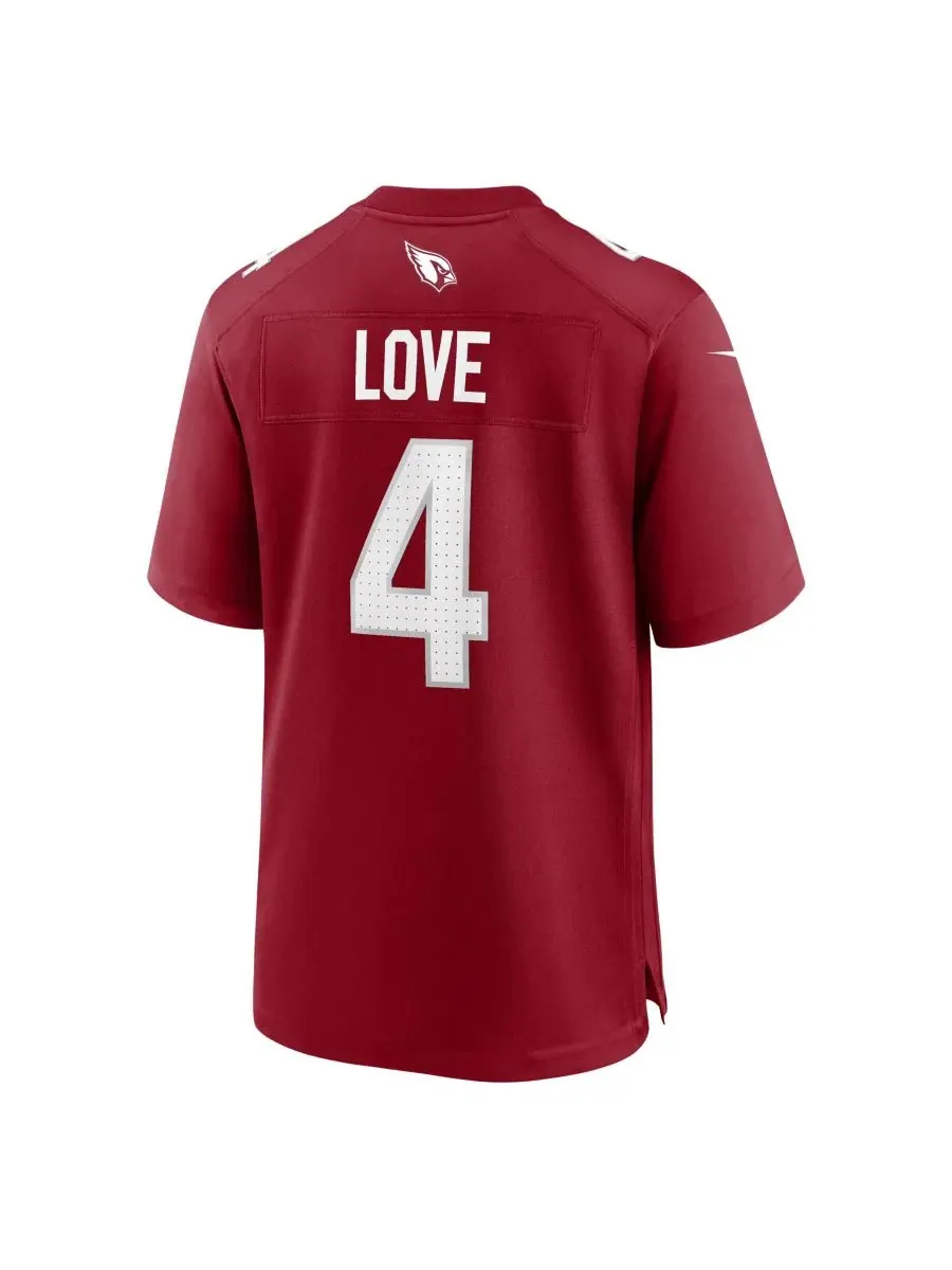 Джерси Nike Arizona Cardinals Jeremiyah Love First Round Pick No. 3 — изображение 3 из 5, красный