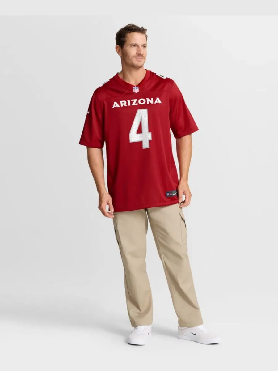Джерси Nike Arizona Cardinals Jeremiyah Love First Round Pick No. 3 — изображение 4 из 5, красный
