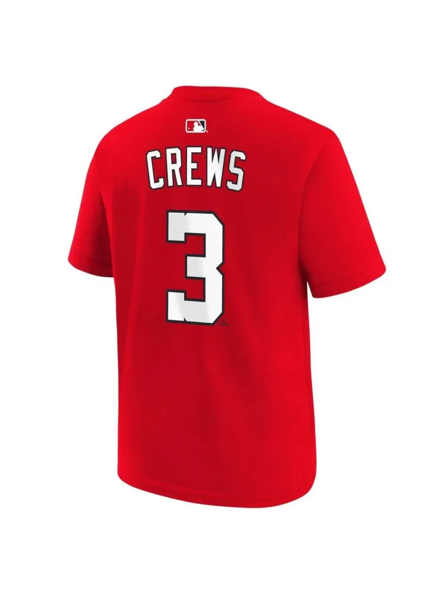 Футболка с именем и номером игрока Dylan Crews Washington Nationals Nike — изображение 3 из 3, красный