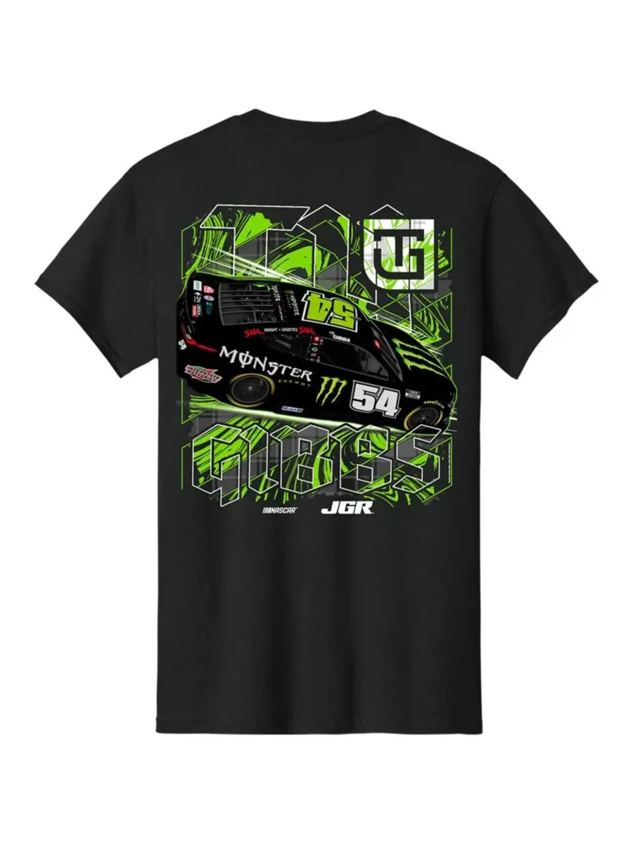 Футболка с принтом Ty Gibbs Monster Energy Joe Gibbs Racing Team Collection — изображение 2 из 3, черный