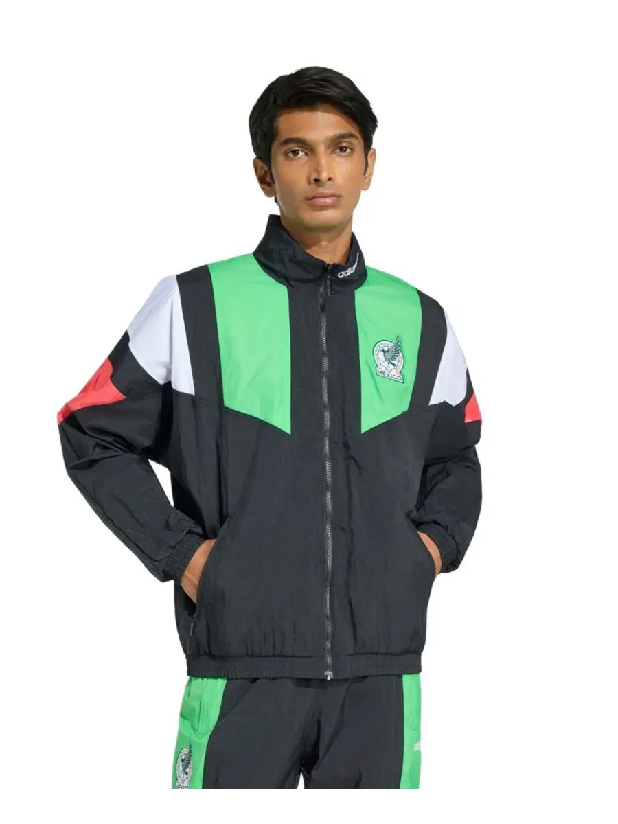 Куртка-олимпийка с флисовой подкладкой, модель Mexico National Team EQT adidas